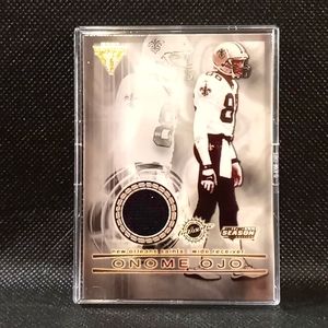 Onome Ojo - Authentic Game Jersey - 2001 Titanium Trading Card